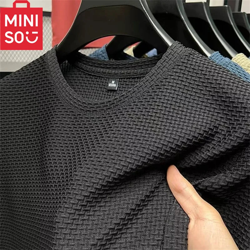 Bamboo Mesh Ice Silk T-shirt